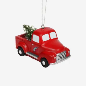 Portland Trail Blazers Truck With Tree Ornament