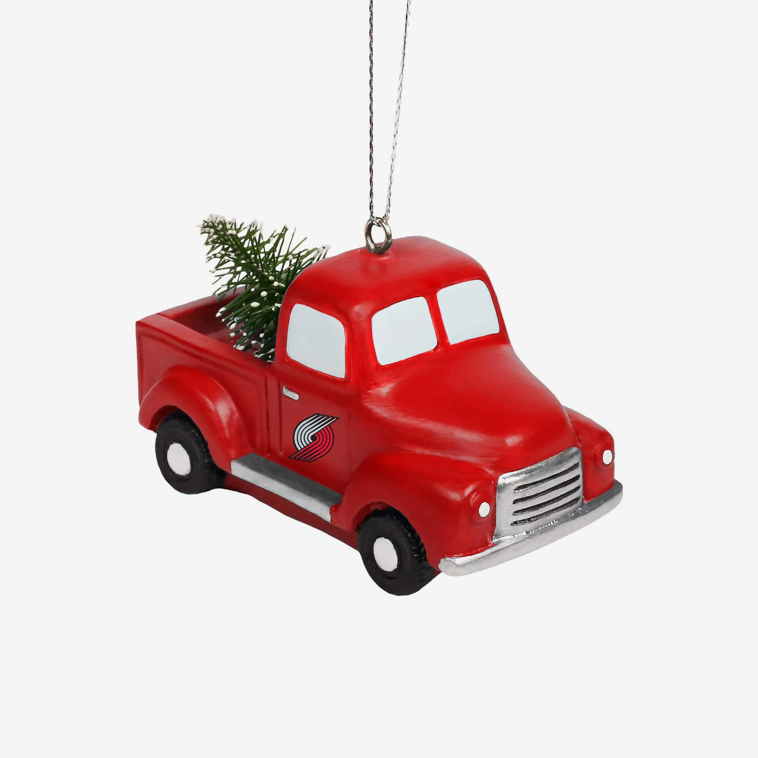 Portland Trail Blazers Truck With Tree Ornament