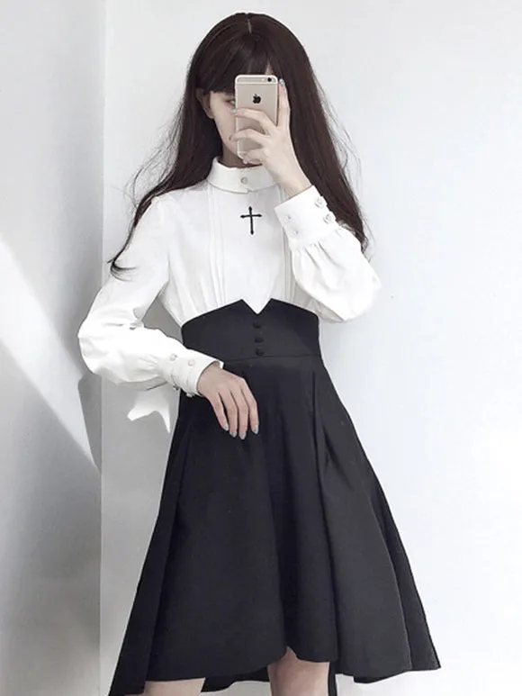Pre-sell Gothic Lolita SK Black Lolita Skirts