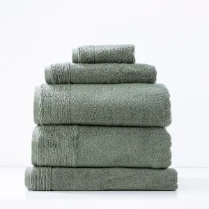 Renee Taylor Aireys 650 GSM Zero Twist 5 Piece Agave