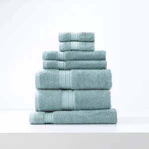 Renee Taylor Brentwood 650 GSM Low Twist 7 Piece Gray Mist