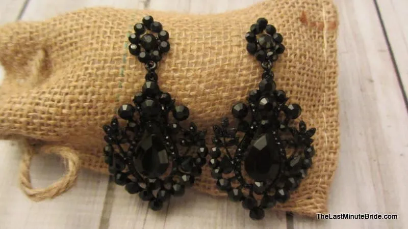 Rhinestone Dangle Earrings (more colors)