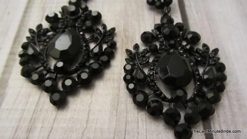 Rhinestone Dangle Earrings (more colors)