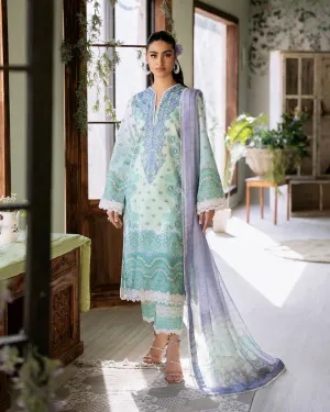 ROHEENAZ FLORA PRINTED LAWN | ELYSIUM