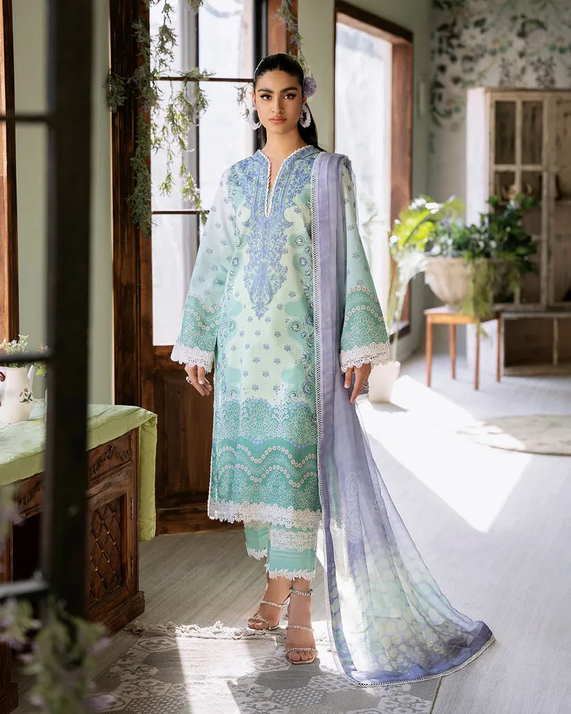 ROHEENAZ FLORA PRINTED LAWN | ELYSIUM