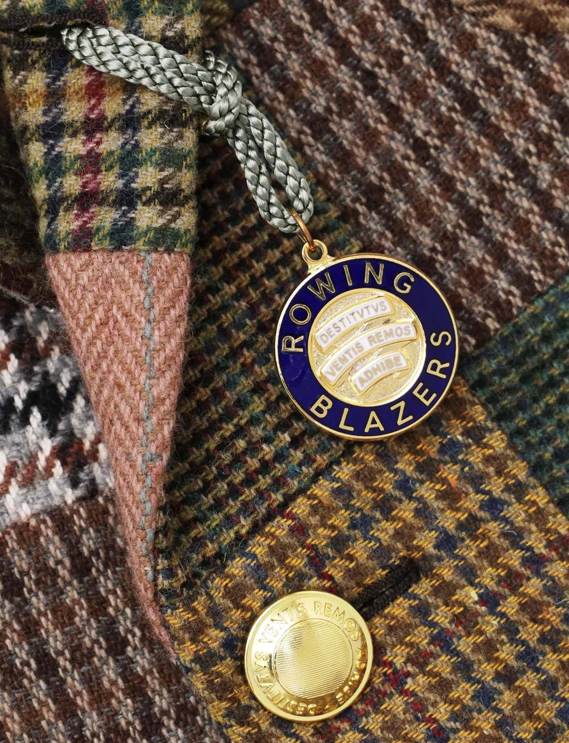 ROWING BLAZERS PATCHWORK BLAZER