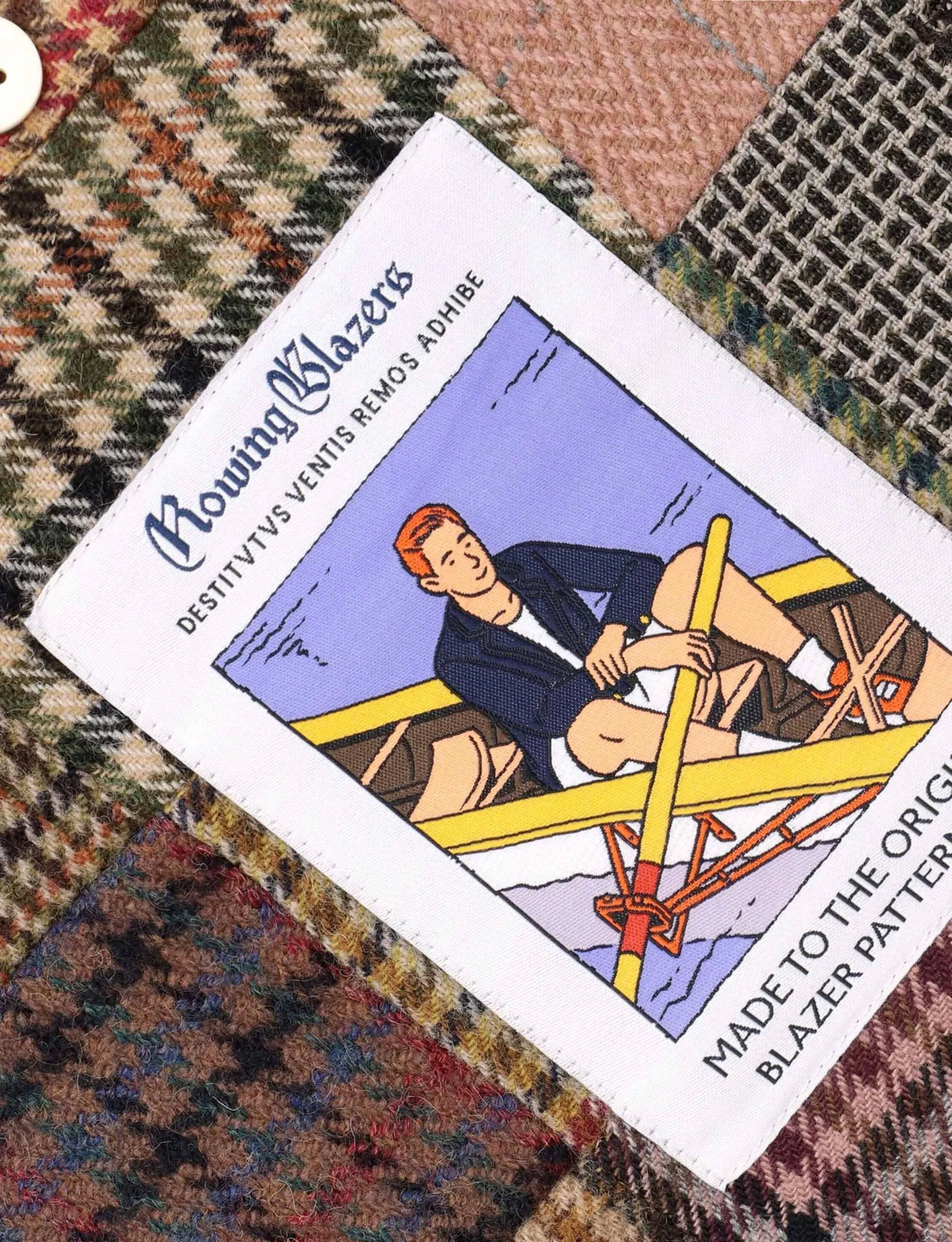 ROWING BLAZERS PATCHWORK BLAZER