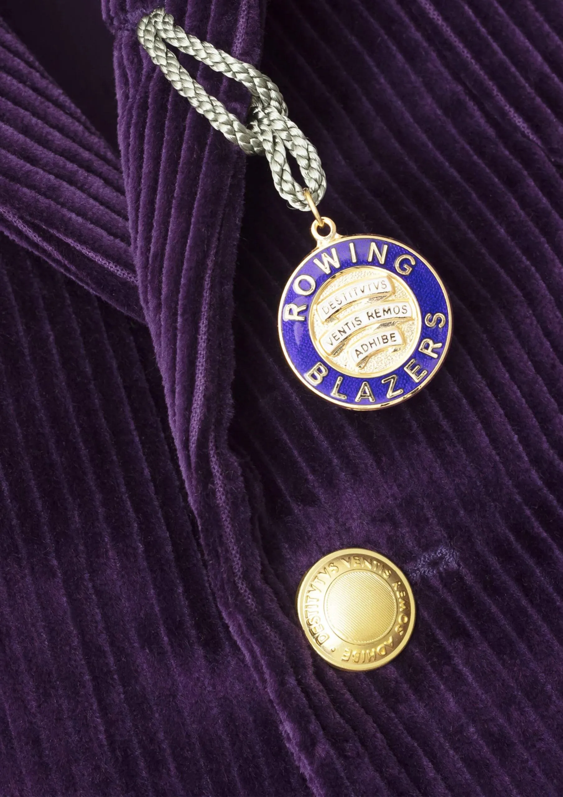 ROWING BLAZERS PURPLE CORDUROY JACKET