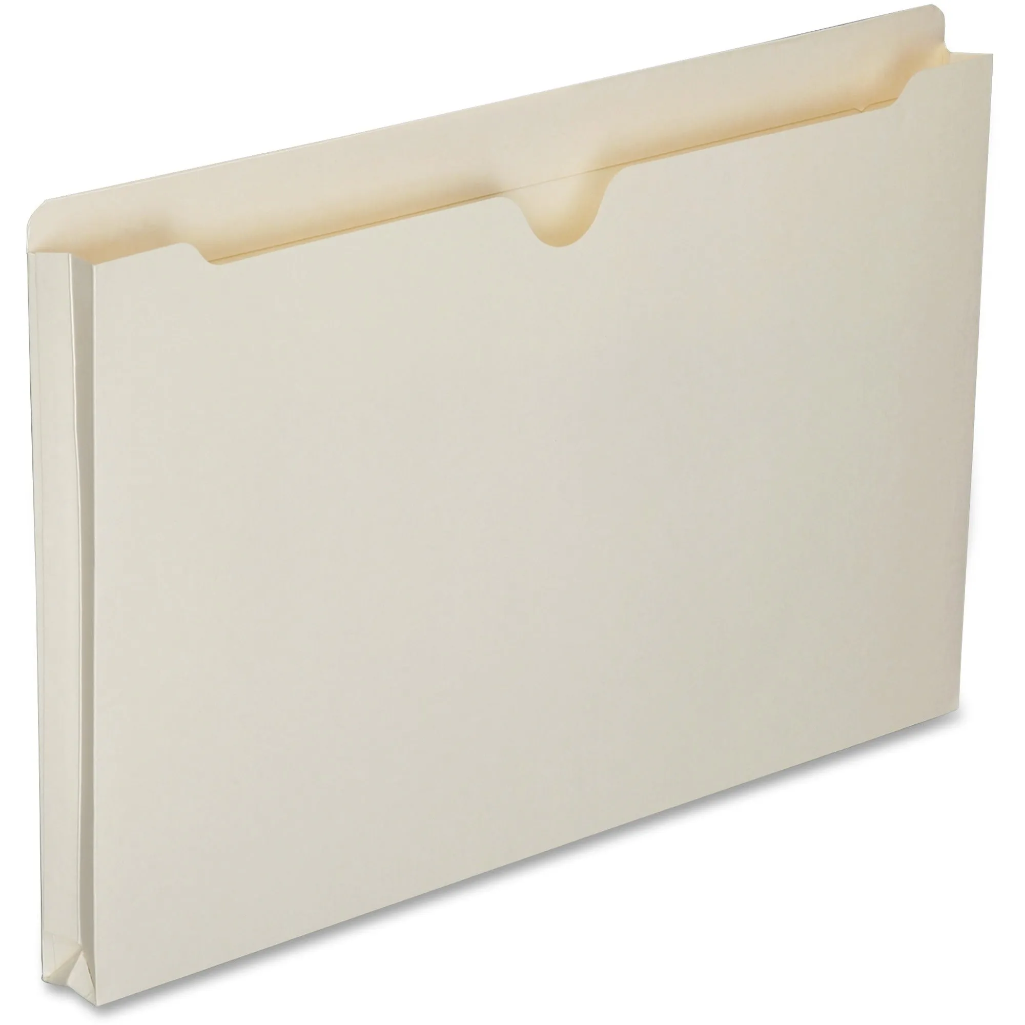 SKILCRAFT Straight Tab Cut Legal Recycled File Jacket