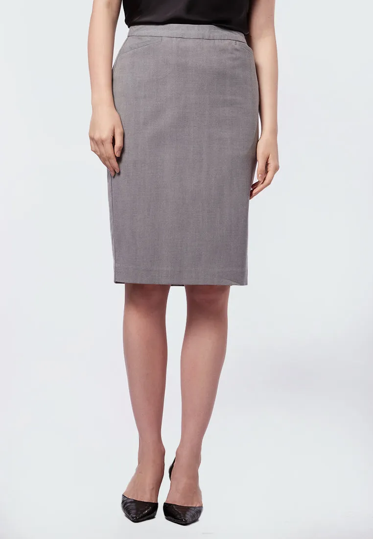 Slim Fit Pencil Skirt