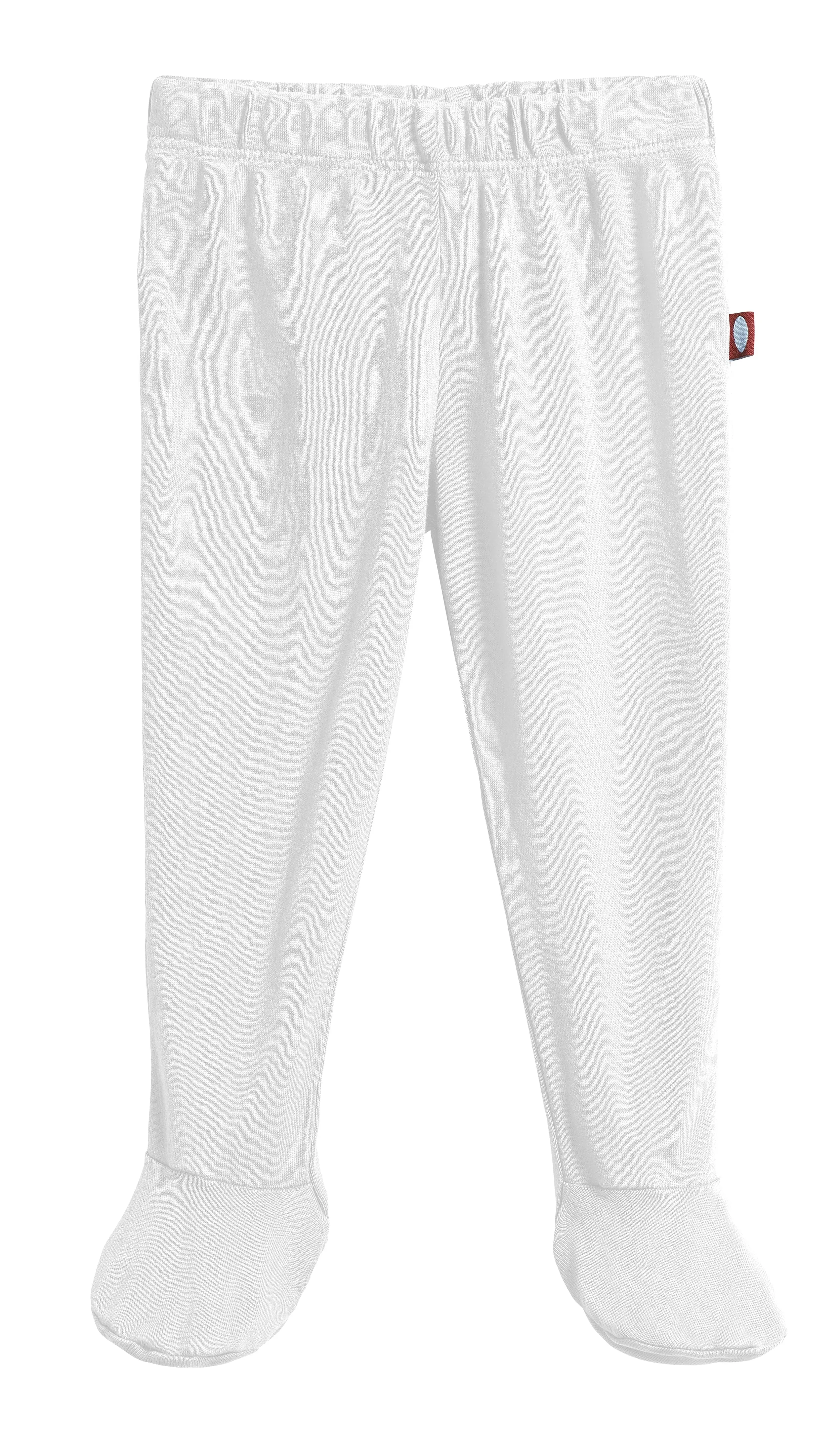 Soft Organic Cotton Footed Baby Pants