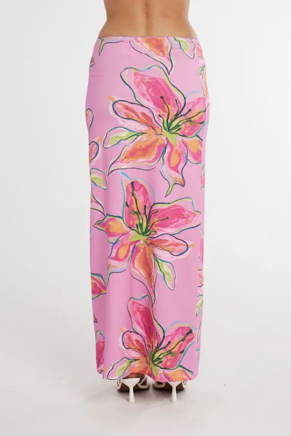 Summi Maxi Skirt Lilac Lily