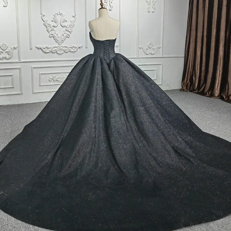 Sweetheart Sparkle Black Silver