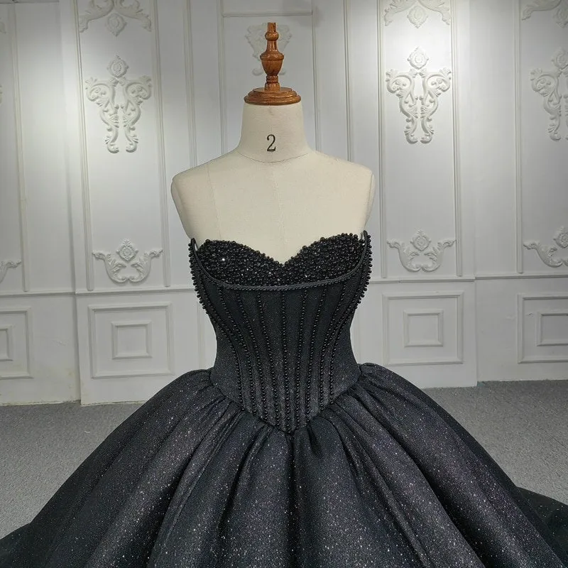 Sweetheart Sparkle Black Silver