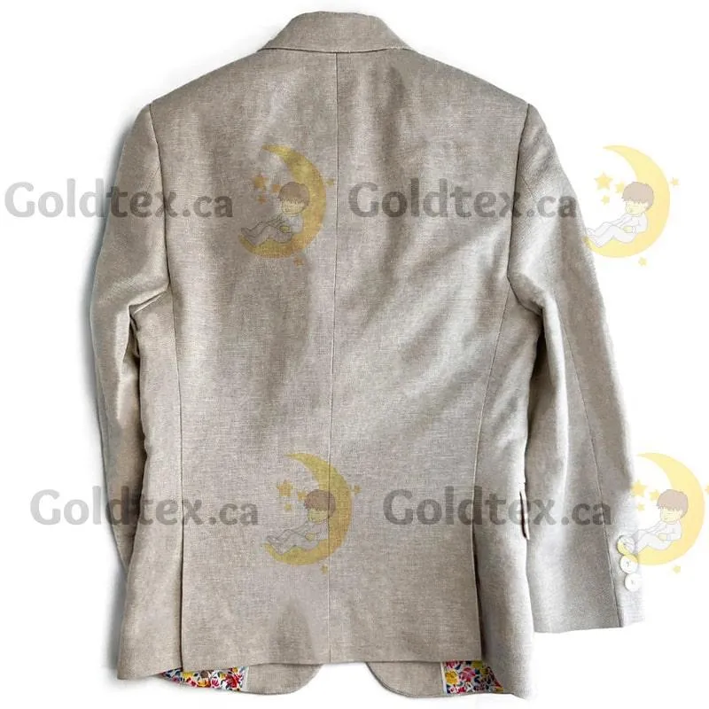 Tallia Formal Wear Boys Linen & Cotton Blaser