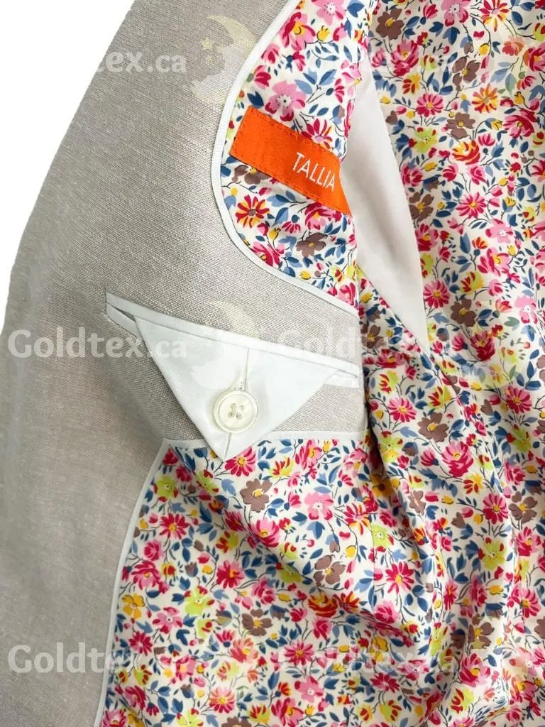 Tallia Formal Wear Boys Linen & Cotton Blaser