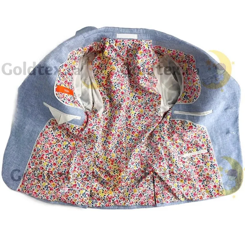 Tallia Formal Wear Boys Linen & Cotton Blaser