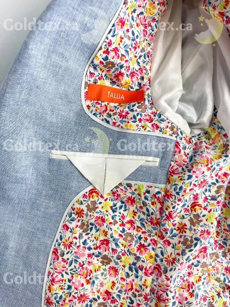 Tallia Formal Wear Boys Linen & Cotton Blaser