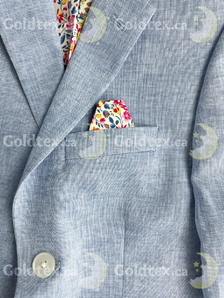 Tallia Formal Wear Boys Linen & Cotton Blaser
