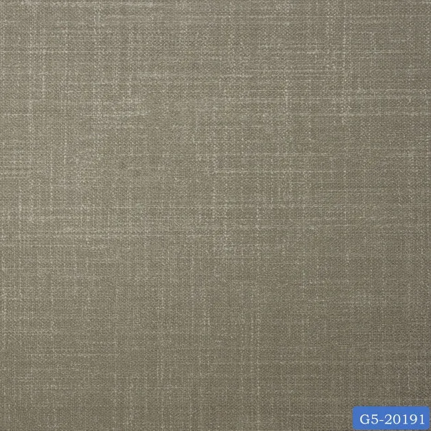 Tan Brown Linen Plain Suit