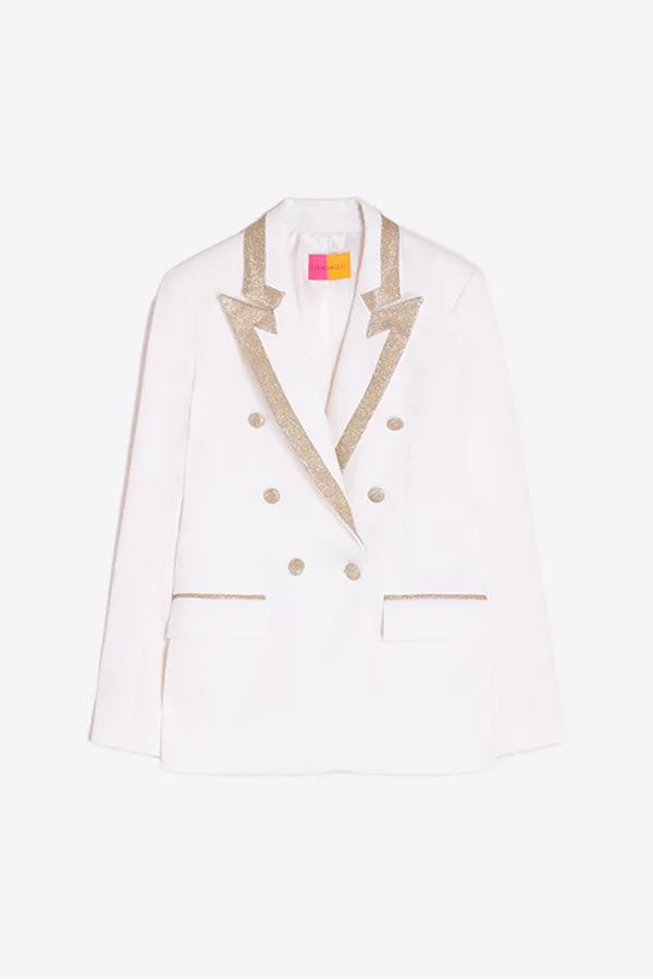 TANA GOLD DETAIL BLAZER