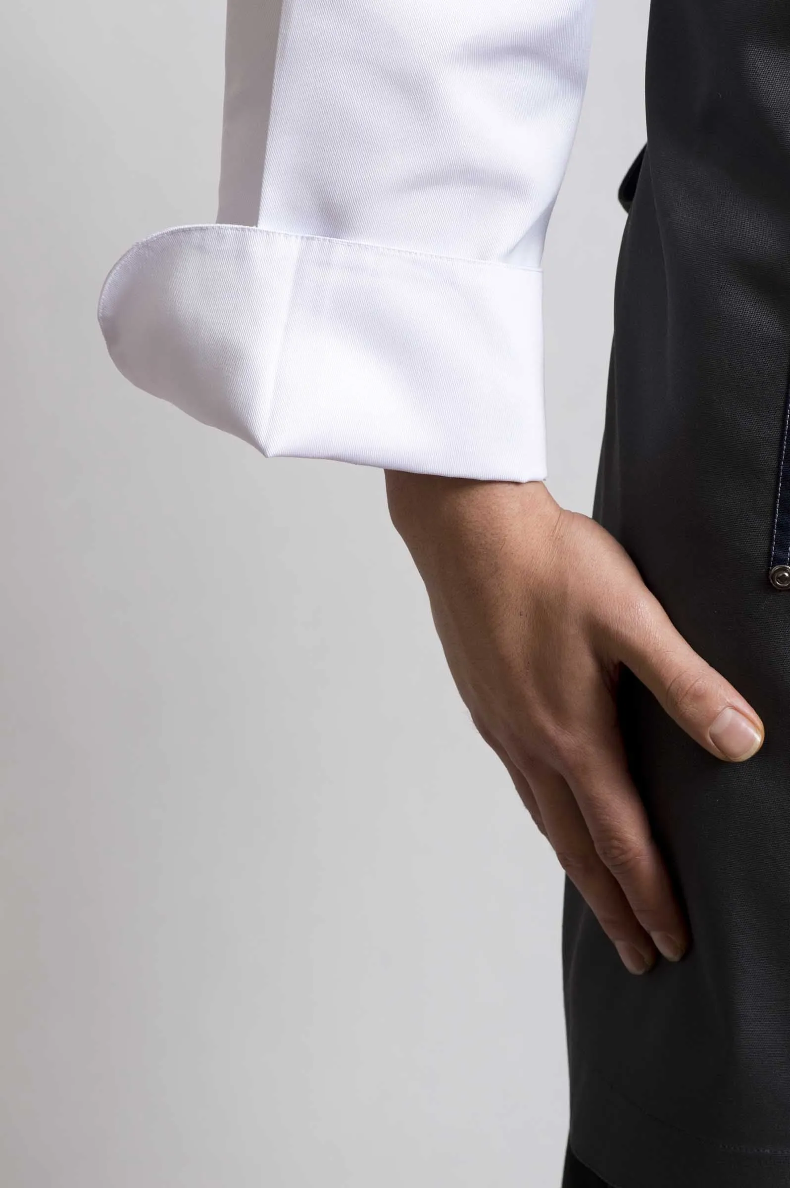 Traditional White Long Sleeve Chef Jacket