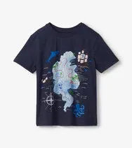 Treasure Map Graphic Tee