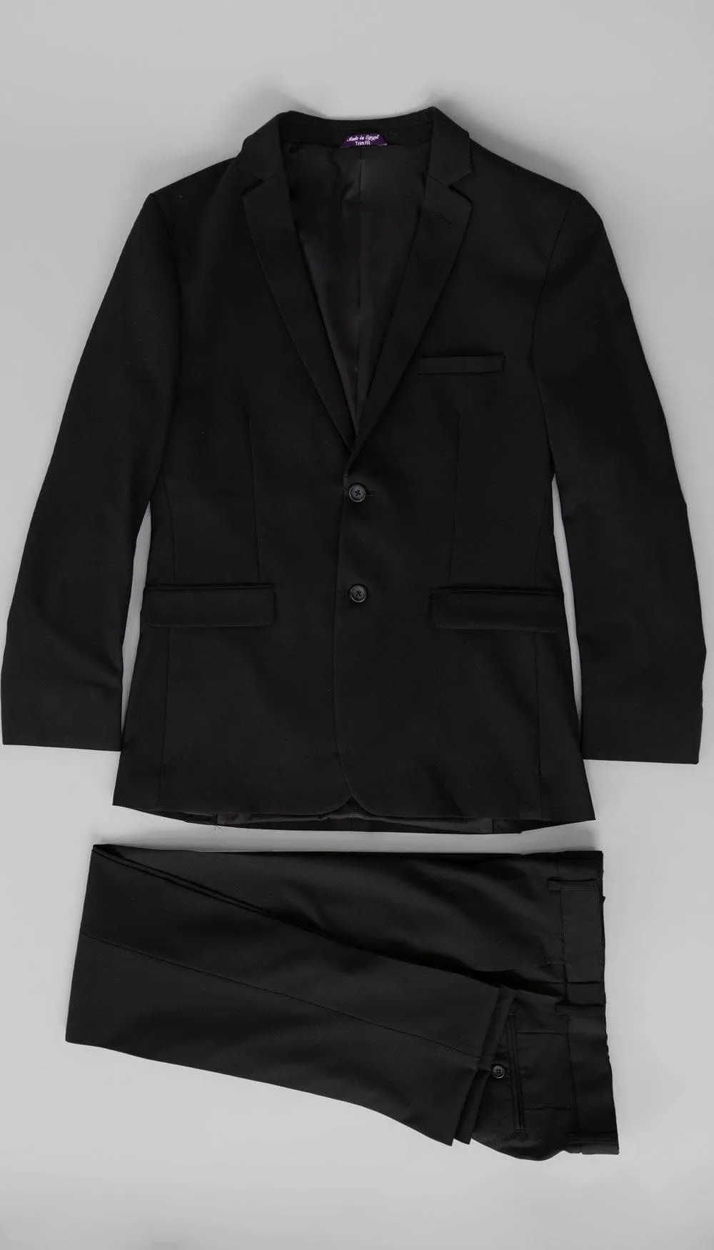 Trim Fit 2 Piece Suit Cocoa