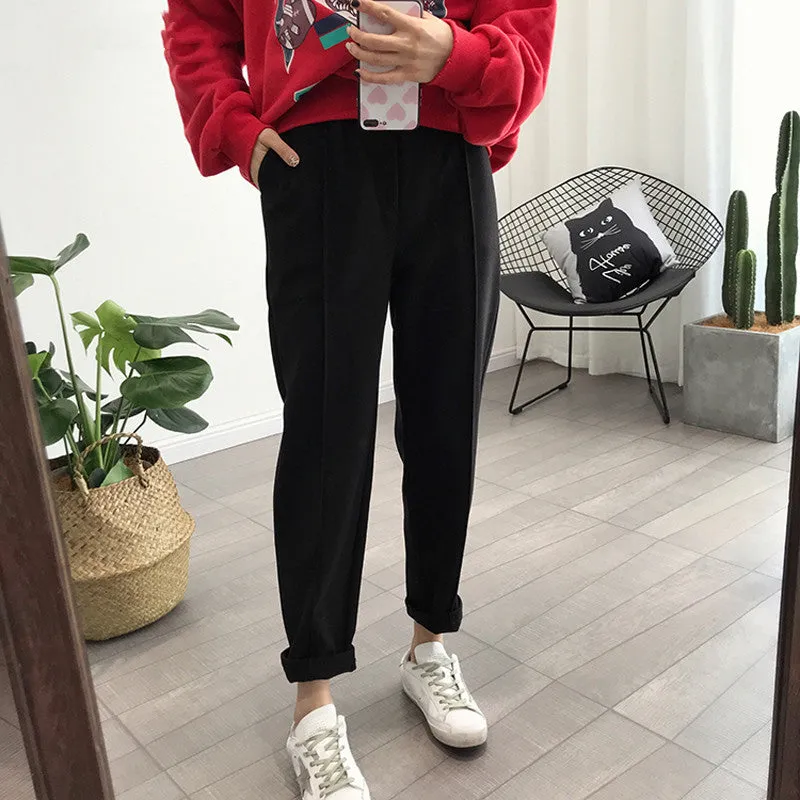 trousers casual loose streetwear