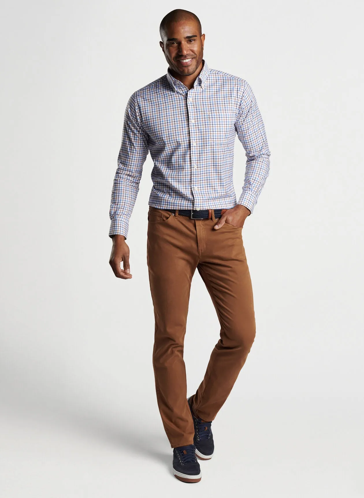 Ultimate Sateen Five Pocket Pant-British Tan