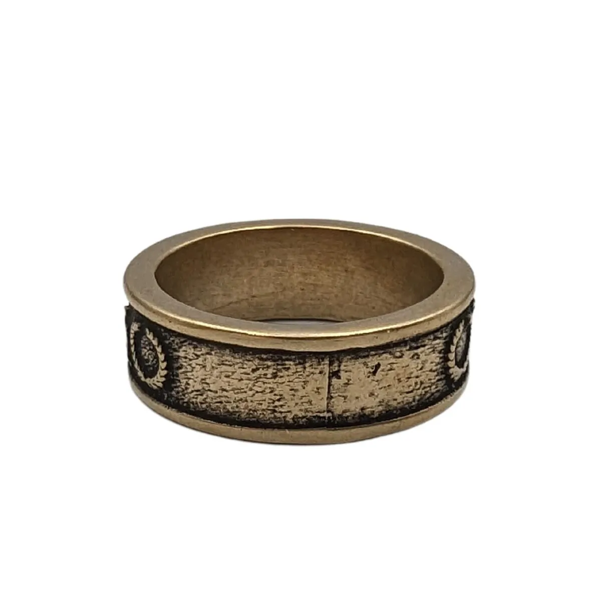 Veni Vidi Vici Roman bronze ring