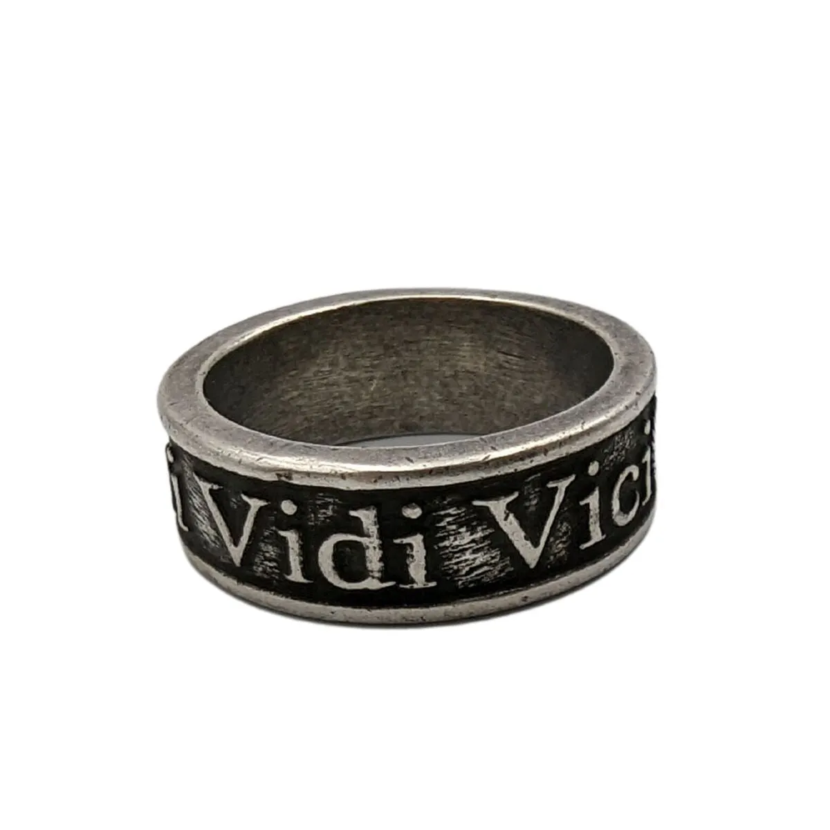 Veni Vidi Vici Roman bronze ring