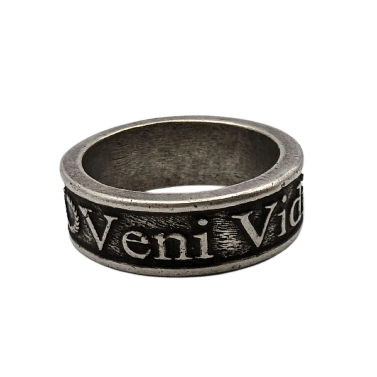 Veni Vidi Vici Roman bronze ring