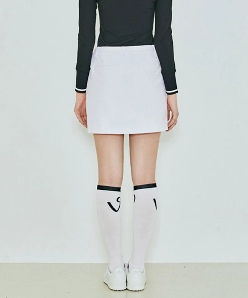 Vice Golf Atelier Women's Essential H-Line Skirt - White