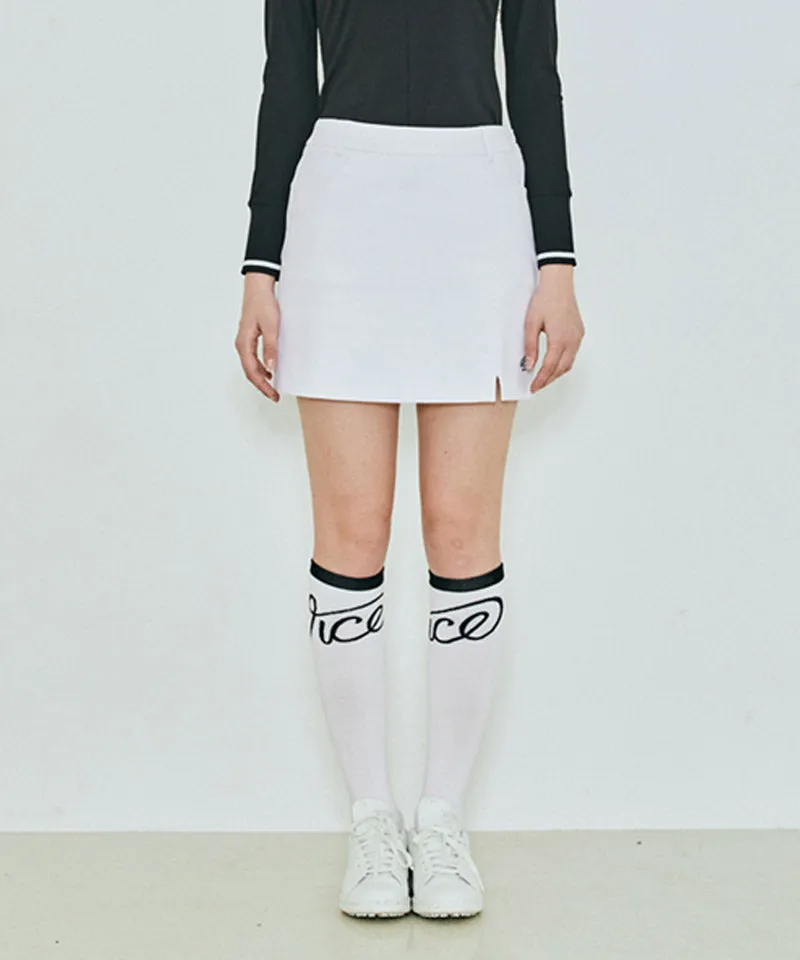 Vice Golf Atelier Women's Essential H-Line Skirt - White