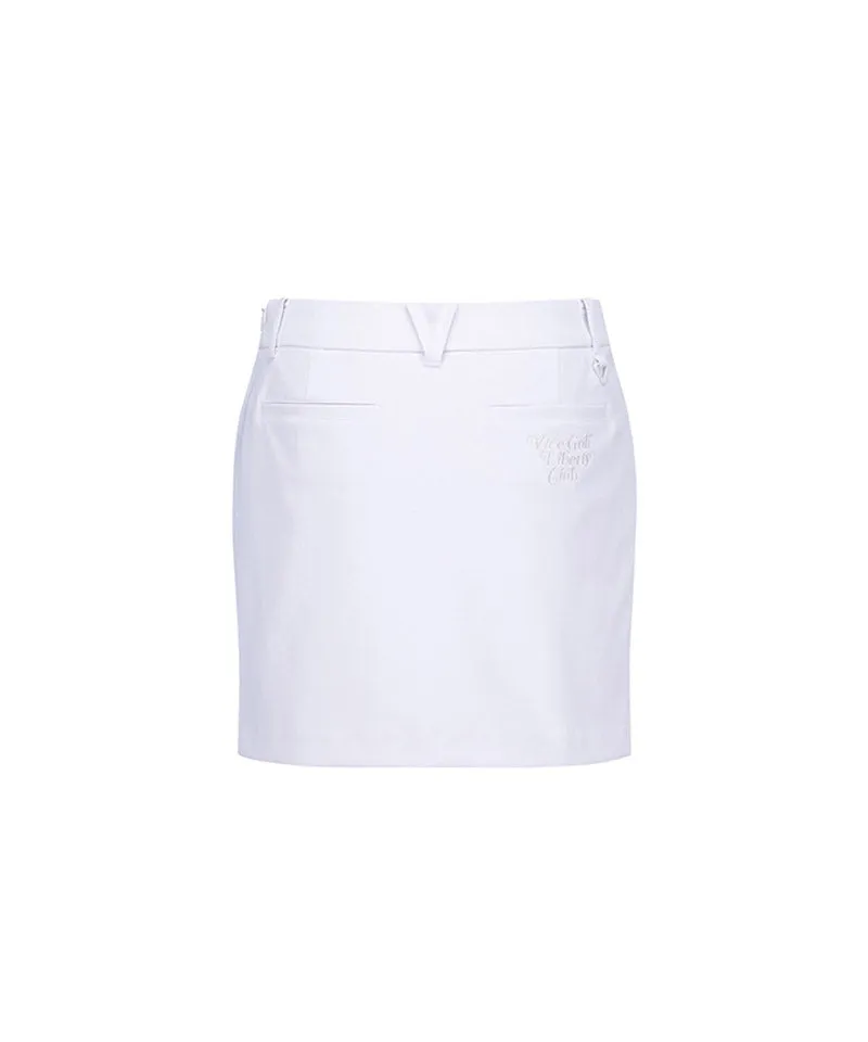 Vice Golf Atelier Women's Essential H-Line Skirt - White