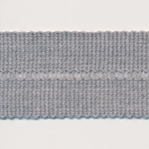 Wool Knit Binder Tape #100 Pale Silver