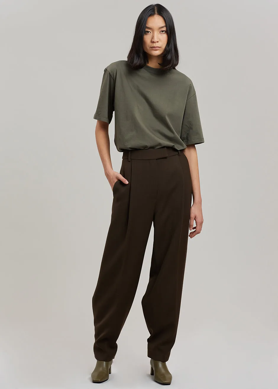 Zephyr Suit Trousers - Chocolate