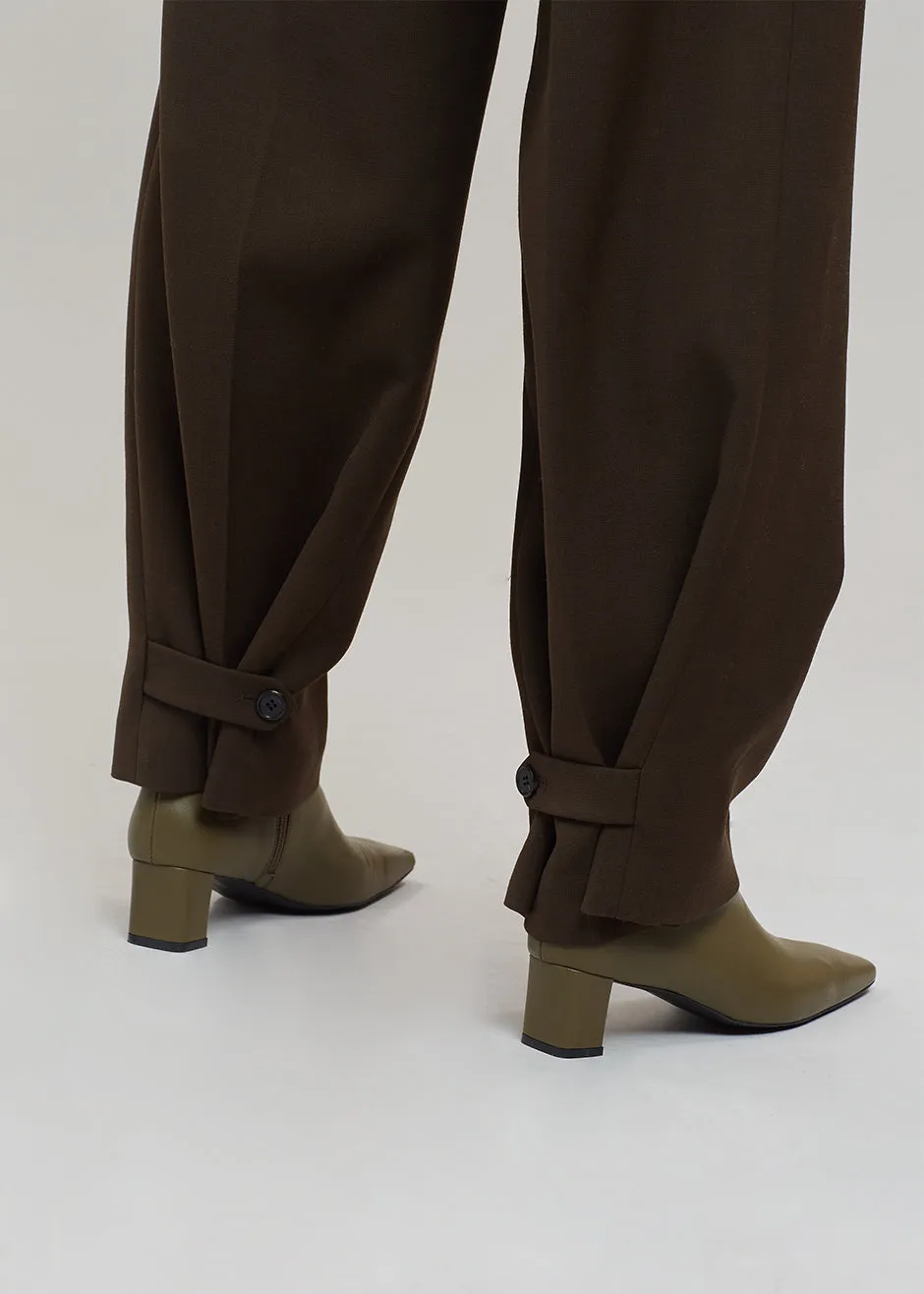 Zephyr Suit Trousers - Chocolate