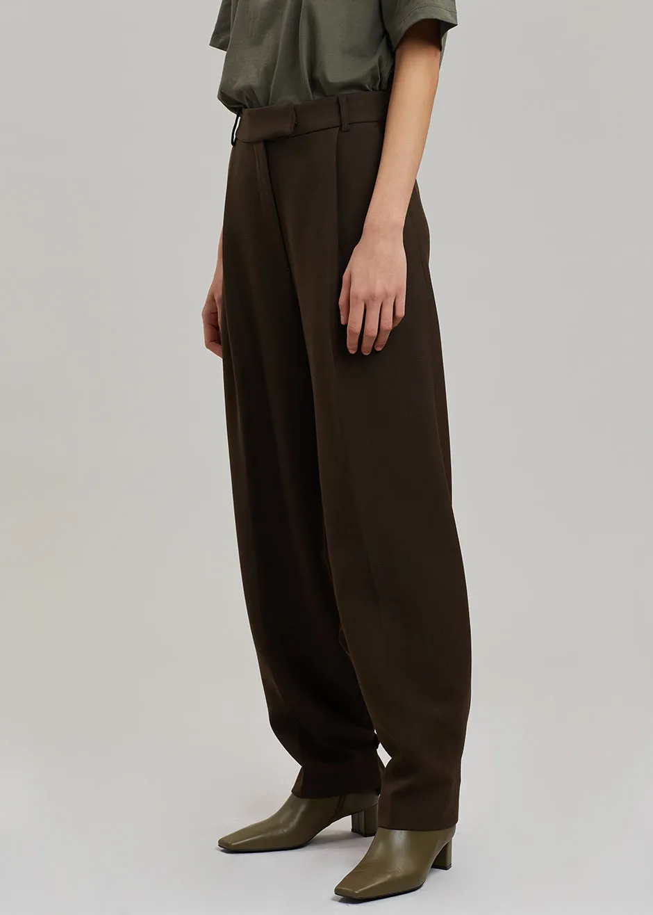 Zephyr Suit Trousers - Chocolate