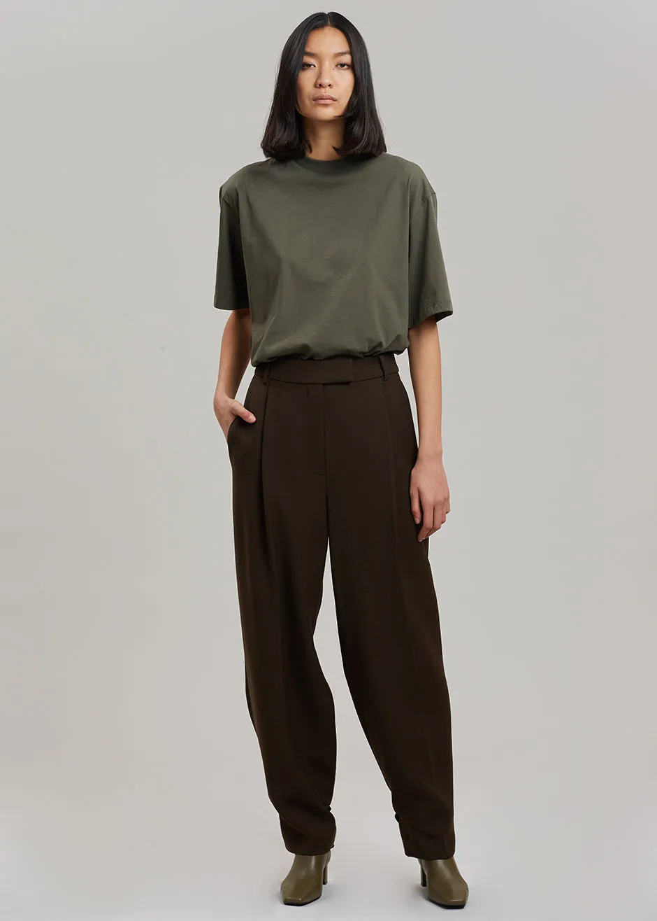 Zephyr Suit Trousers - Chocolate